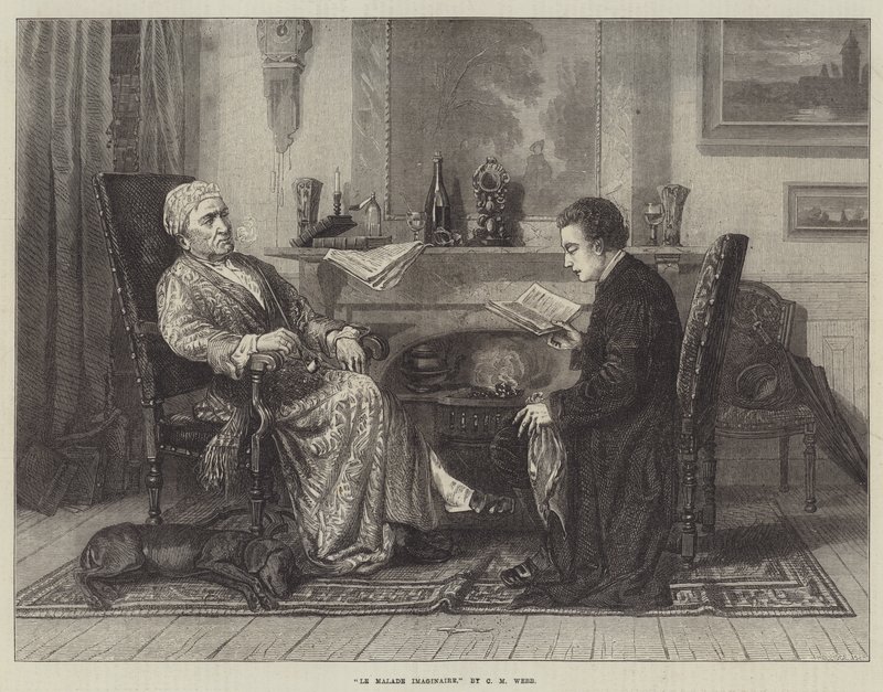 Indbildt syg af Charles Meer Webb