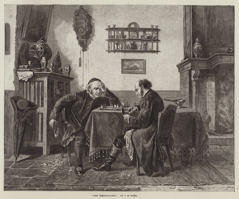 Skakspillerne af Charles Meer Webb