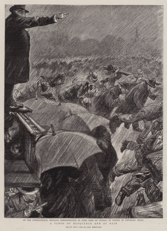 En Flod af Veltalenhed og af Regn af Charles Paul Renouard