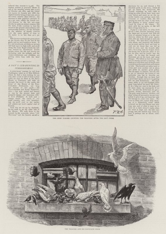 Dømt liv i Wormwood Scrubs Prison af Charles Paul Renouard