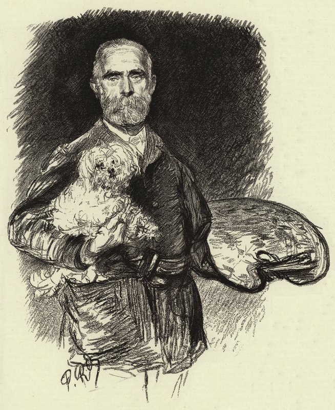 Edwin Long af Charles Paul Renouard