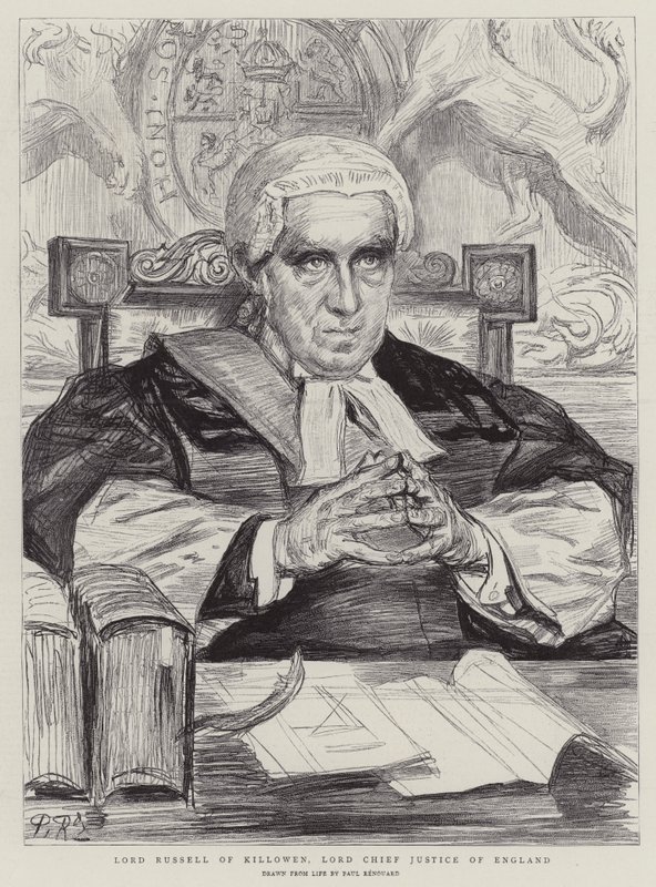Lord Russell af Killowen, Lord Chief Justice of England af Charles Paul Renouard