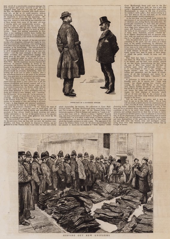 Skitser ved Londons politidomstole af Charles Paul Renouard