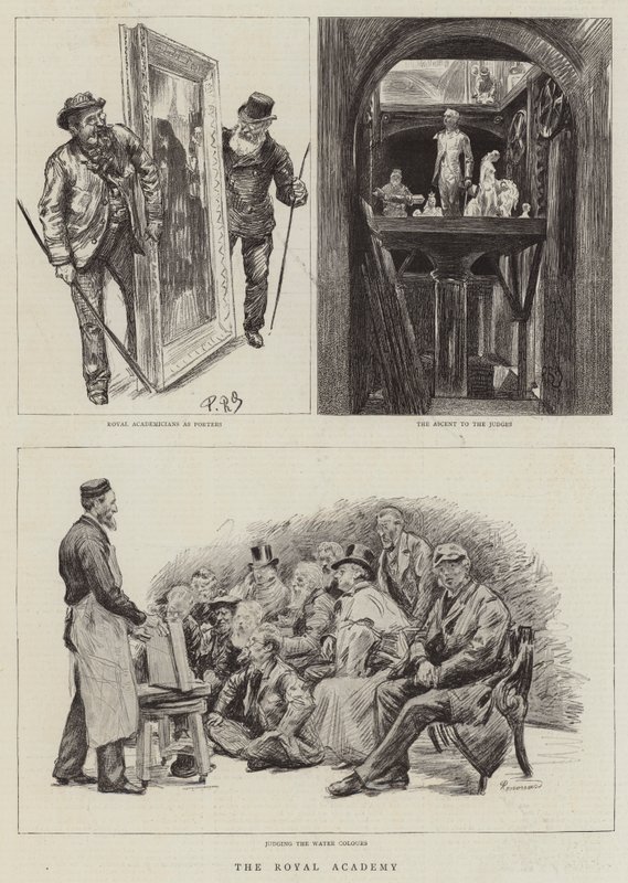 Det Kongelige Akademi af Charles Paul Renouard