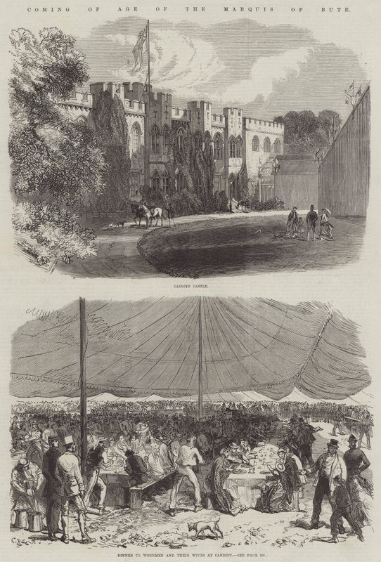 Coming of Age of the Marquis of Bute af Sir John Charles Robinson