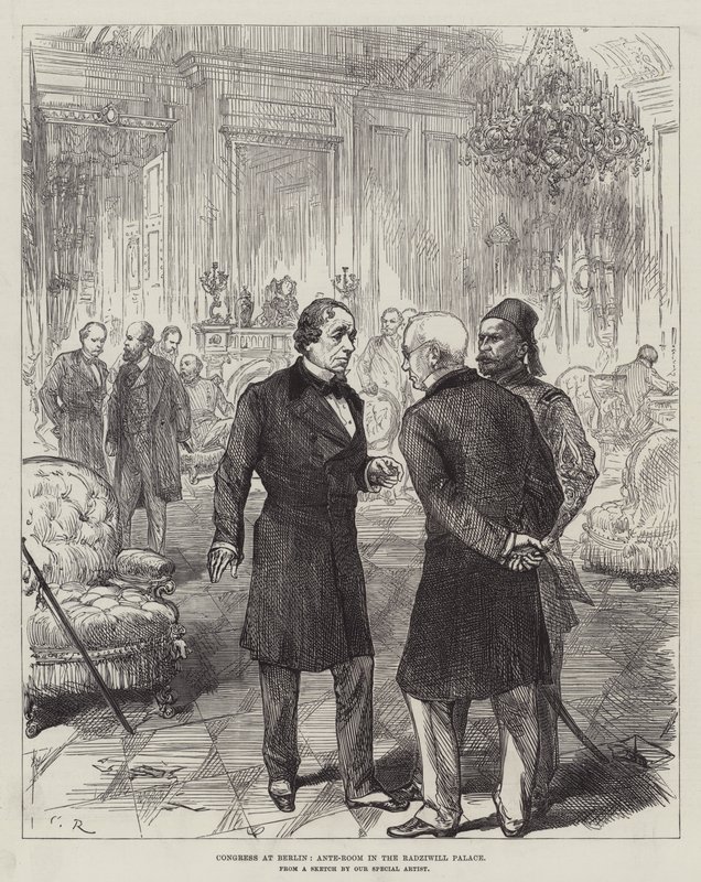 Kongres i Berlin, Ante-Room i Radziwill Palace af Sir John Charles Robinson