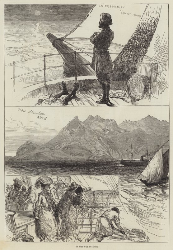 Kongeligt besøg i Indien af Sir John Charles Robinson