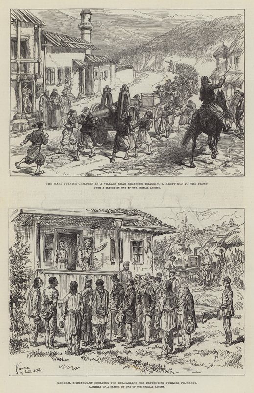 Russisk-tyrkisk krig af Sir John Charles Robinson