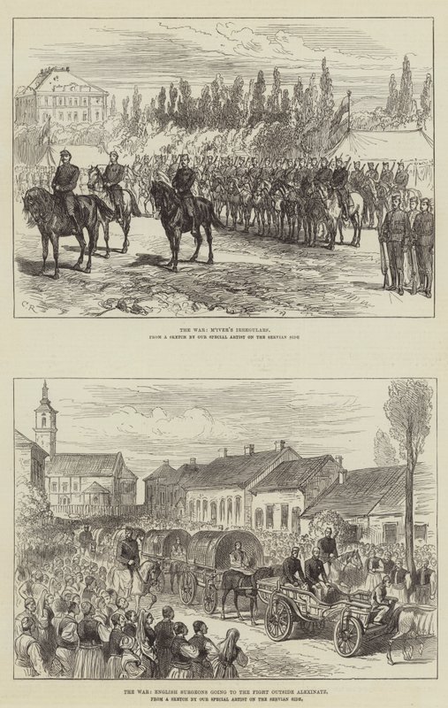 Russisk-tyrkisk krig af Sir John Charles Robinson