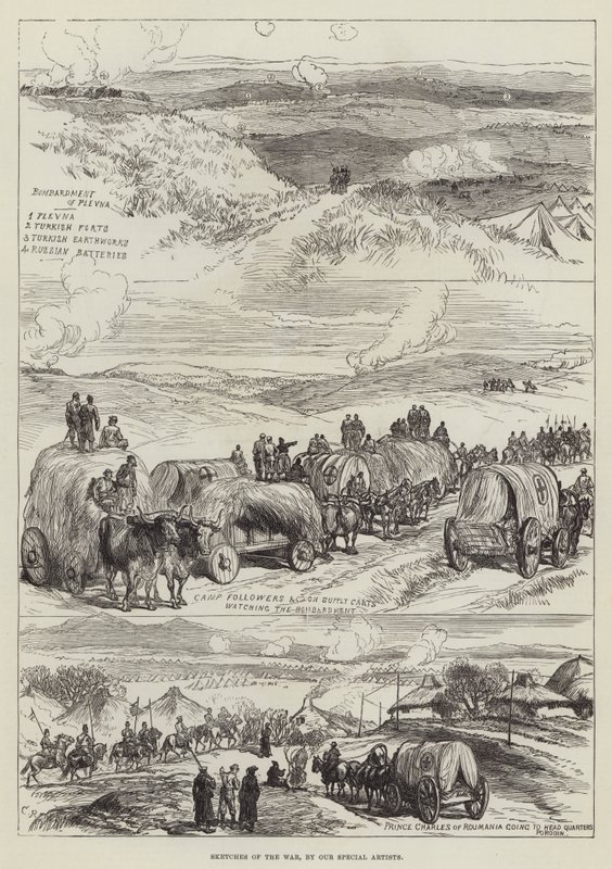 Skitser af krigen af Sir John Charles Robinson