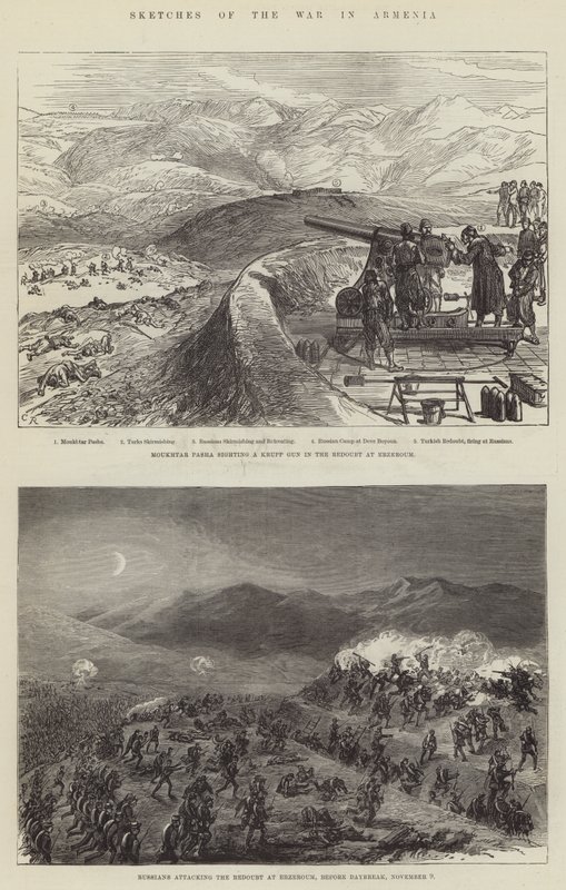 Skitser om krigen i Armenien af Sir John Charles Robinson