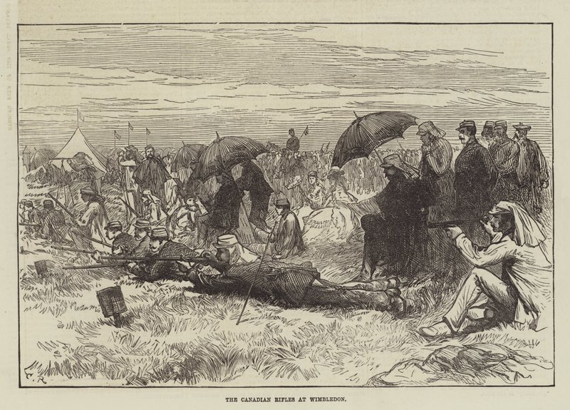 De canadiske rifler ved Wimbledon af Sir John Charles Robinson