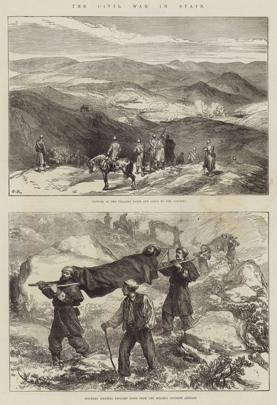 Borgerkrigen i Spanien af Sir John Charles Robinson