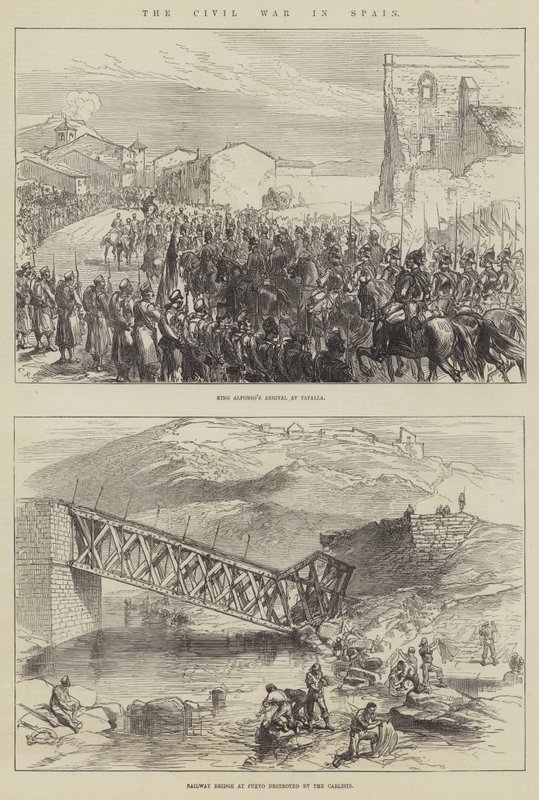 Borgerkrigen i Spanien af Sir John Charles Robinson