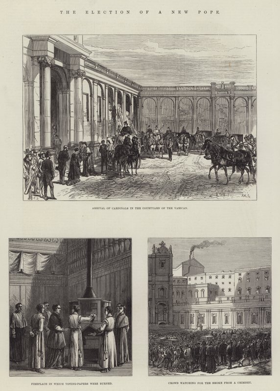 Valget af en ny pave af Sir John Charles Robinson
