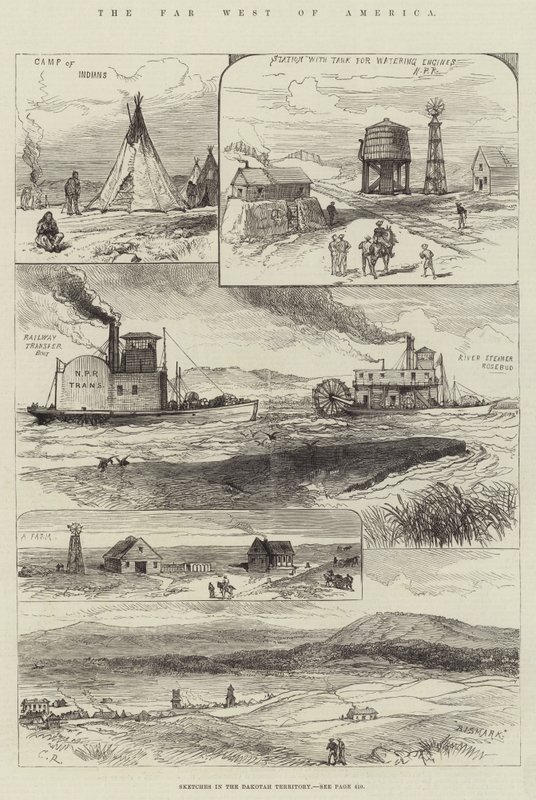 Det fjerne vestlige Amerika af Sir John Charles Robinson