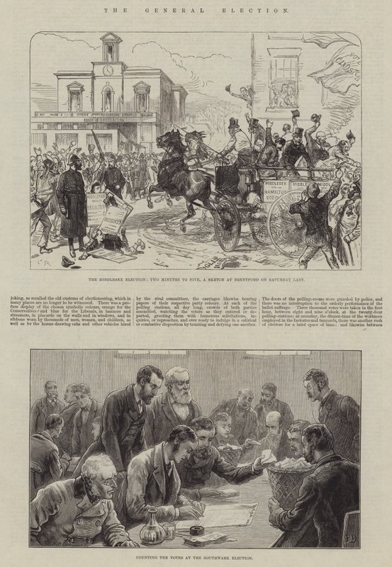 Det almindelige valg af Sir John Charles Robinson