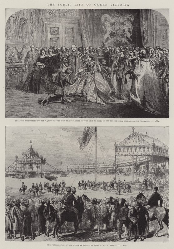 Dronning Victorias offentlige liv af Sir John Charles Robinson