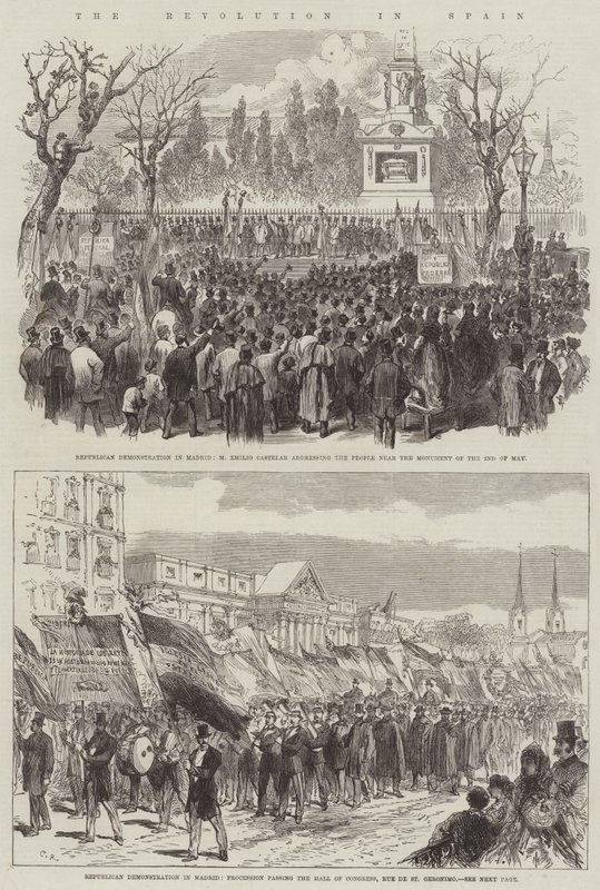 Revolutionen i Spanien af Sir John Charles Robinson