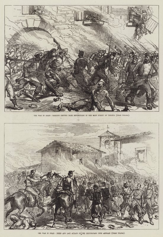 Krigen i Spanien af Sir John Charles Robinson