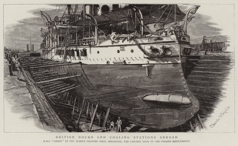 Britiske havne og kulminestationer i udlandet af Charles William Wyllie