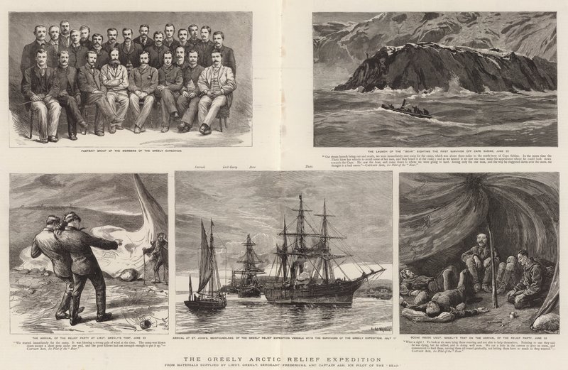 The Greely Arctic Relief Expedition af Charles William Wyllie