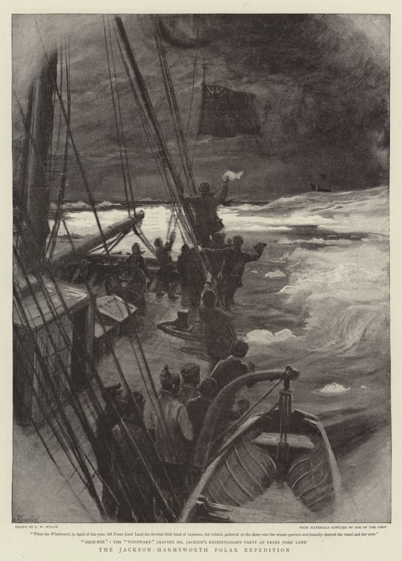 Jackson-Harmsworth-polarekspeditionen af Charles William Wyllie