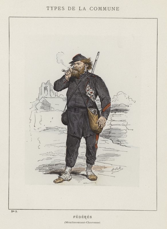 Federes, Menilmontant-Charonne af Charles Albert d Arnoux Bertall