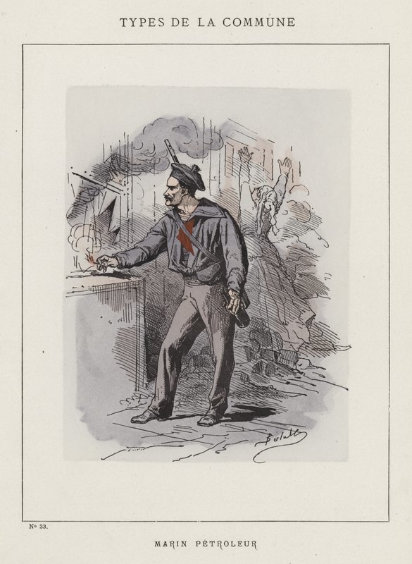 Marin Petroleur af Charles Albert d Arnoux Bertall