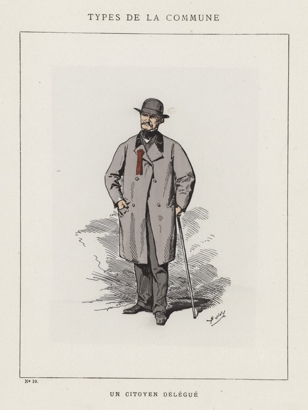 En borgerdelegeret af Charles Albert d Arnoux Bertall