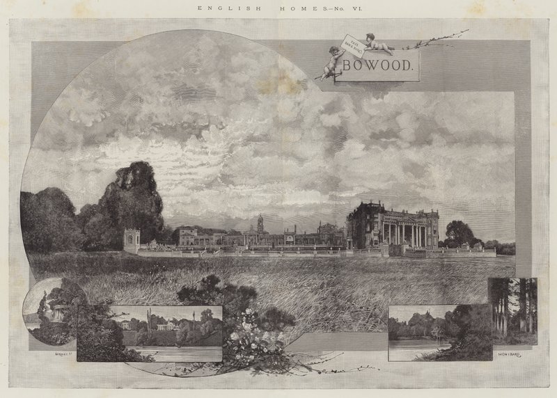 English Homes, Bowood af Charles Auguste Loye