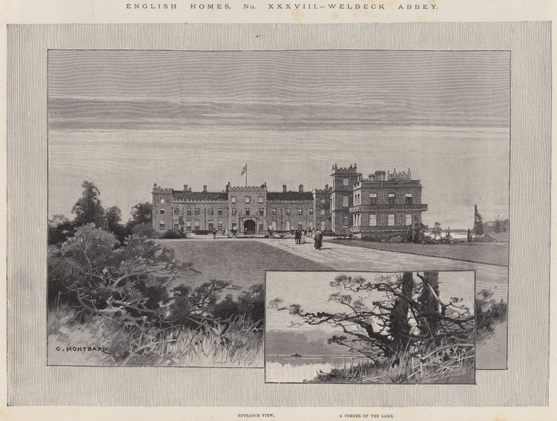 English Homes, Welbeck Abbey af Charles Auguste Loye