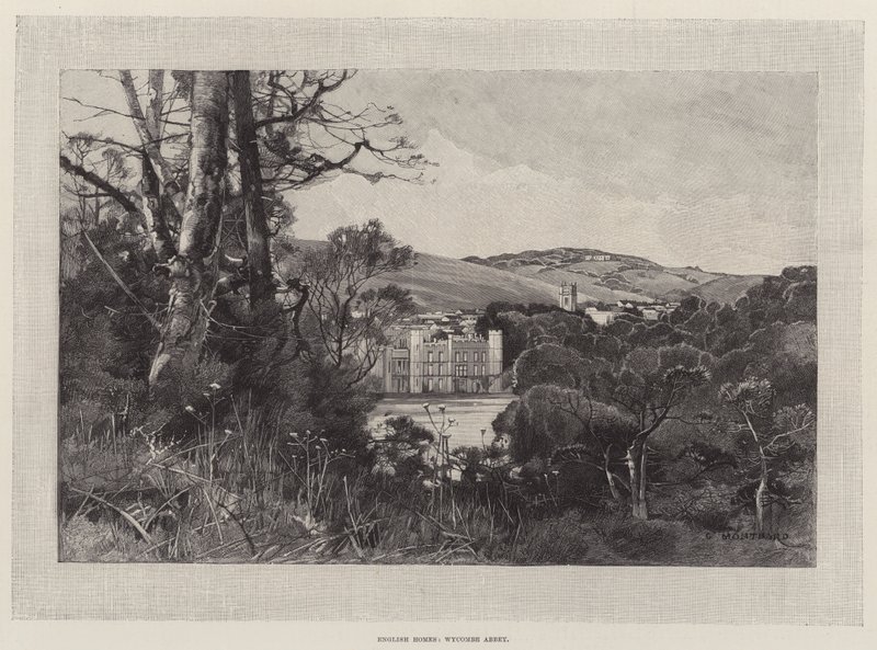 English Homes, Wycombe Abbey af Charles Auguste Loye