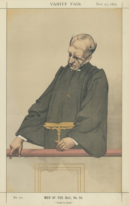 Reverend Newman Hall af Charles Auguste Loye