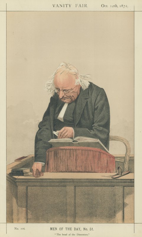 Pastor Thomas Binney af Charles Auguste Loye