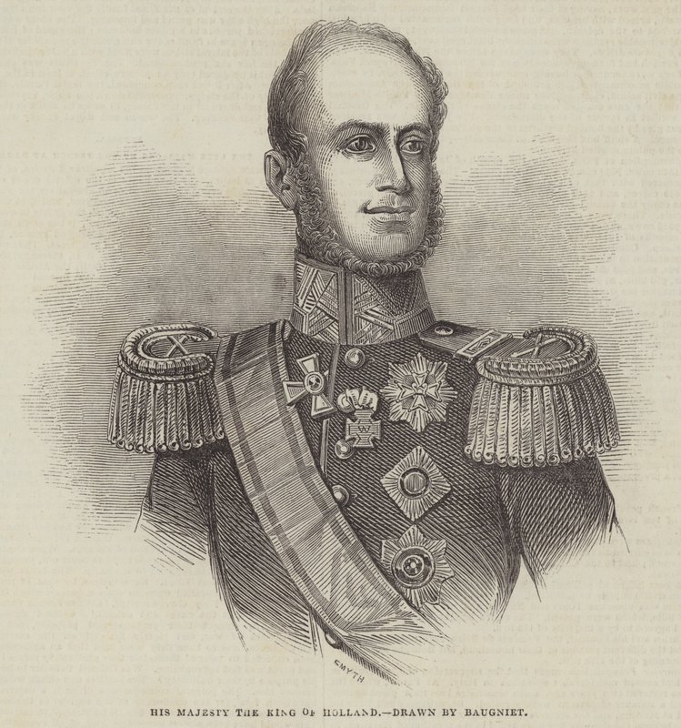 Hans Majestæt Kongen af Holland af Charles Baugniet