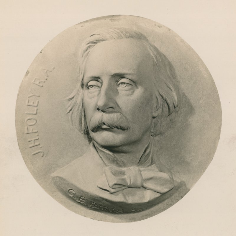 Reliefskulptur af billedhugger John Henry Foley af Charles Bell Birch