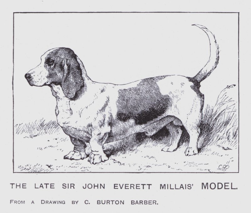 Den afdøde Sir John Everett Millais
