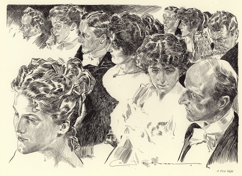 En første nat af Charles Dana Gibson