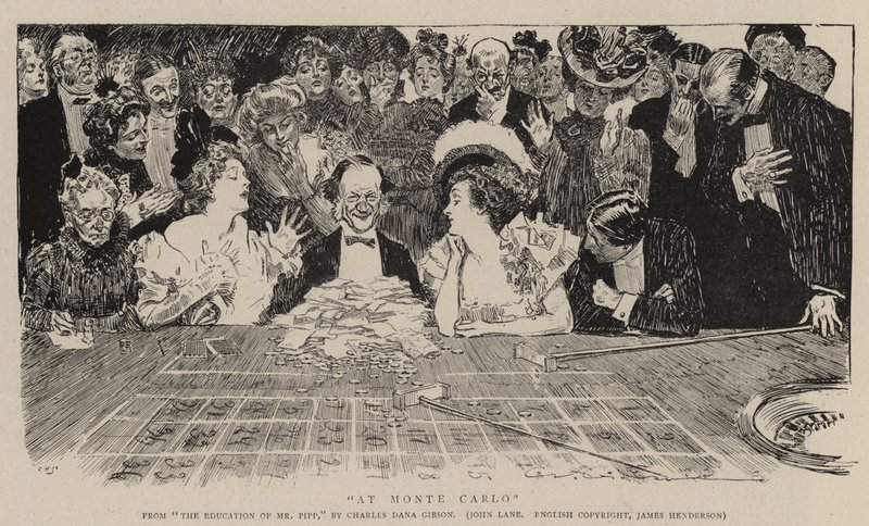 Ved Monte Carlo af Charles Dana Gibson