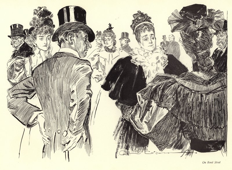 På Bond Street af Charles Dana Gibson