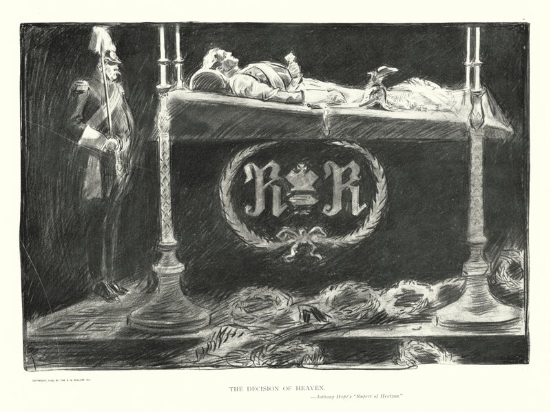 Himlens afgørelse (litografi) af Charles Dana Gibson
