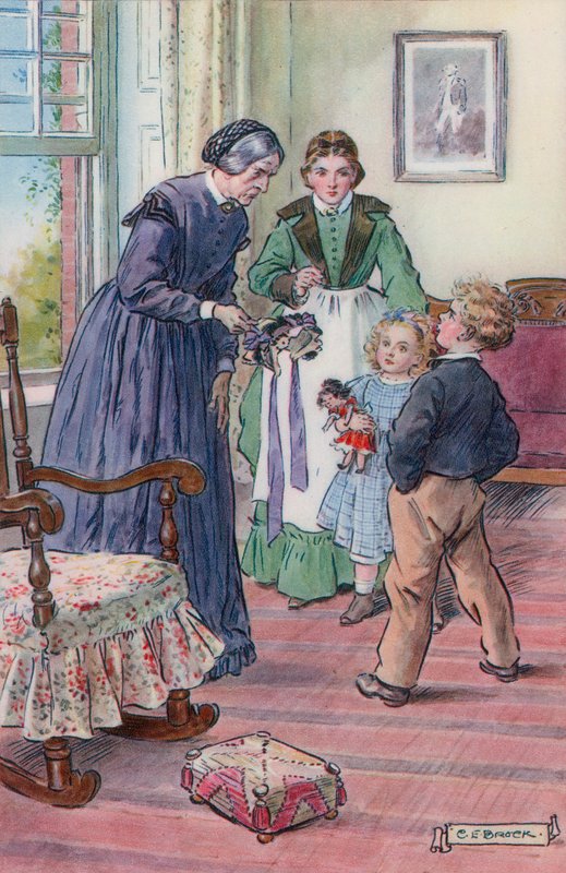 Illustration til Miss Beulah