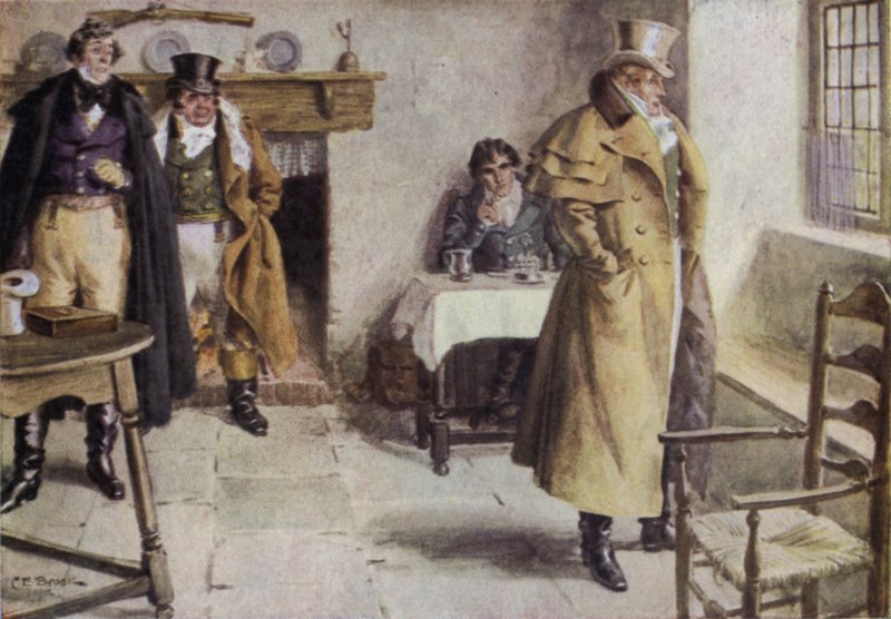 Illustration til The Broad Highway a Romance of Kent af Charles Edmund Brock