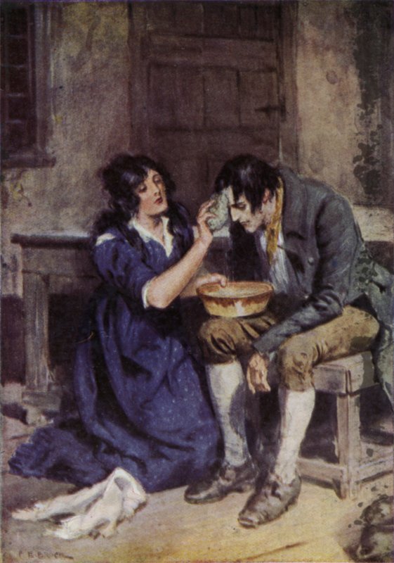 Illustration til The Broad Highway a Romance of Kent af Charles Edmund Brock