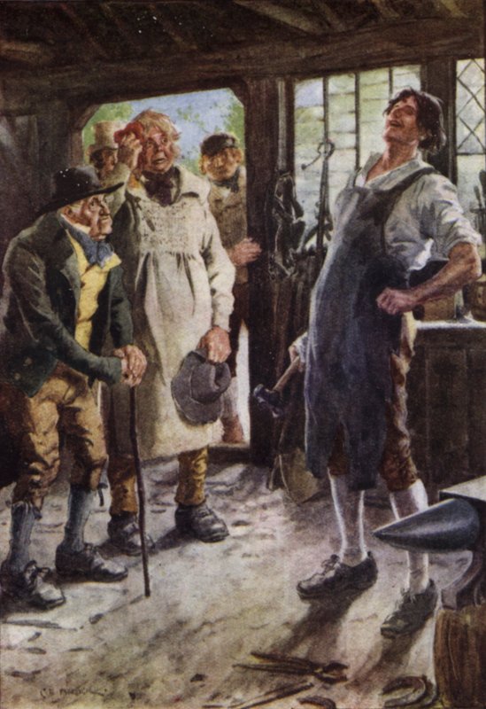 Illustration til The Broad Highway a Romance of Kent af Charles Edmund Brock