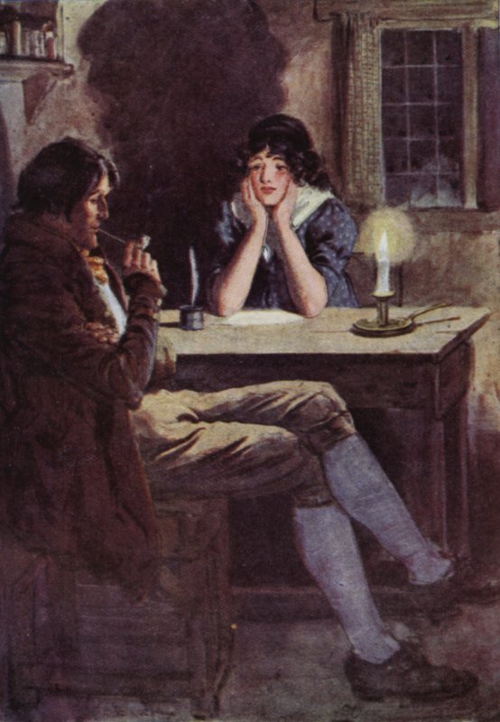 Illustration til The Broad Highway a Romance of Kent af Charles Edmund Brock
