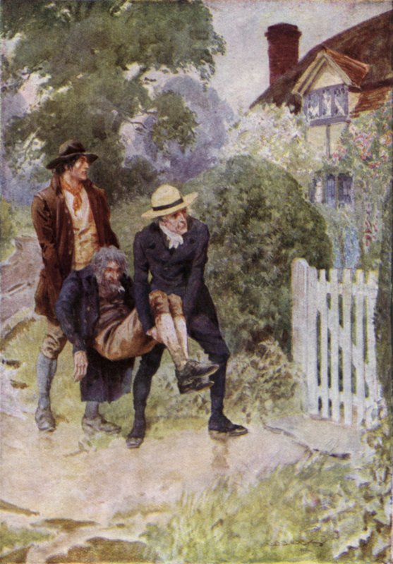 Illustration til The Broad Highway a Romance of Kent af Charles Edmund Brock