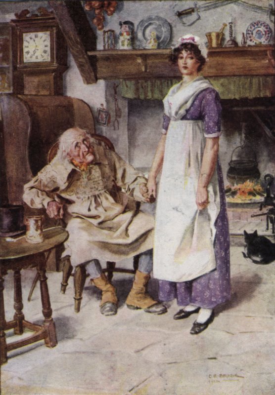 Illustration til The Broad Highway a Romance of Kent af Charles Edmund Brock