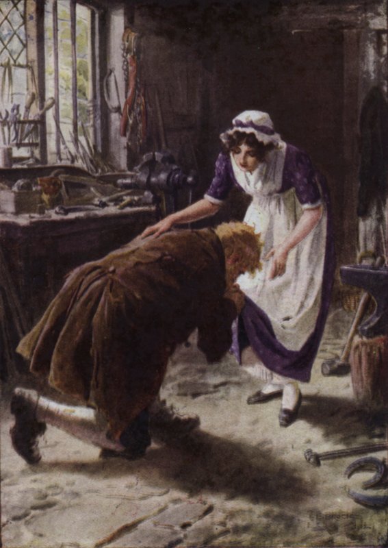 Illustration til The Broad Highway a Romance of Kent af Charles Edmund Brock